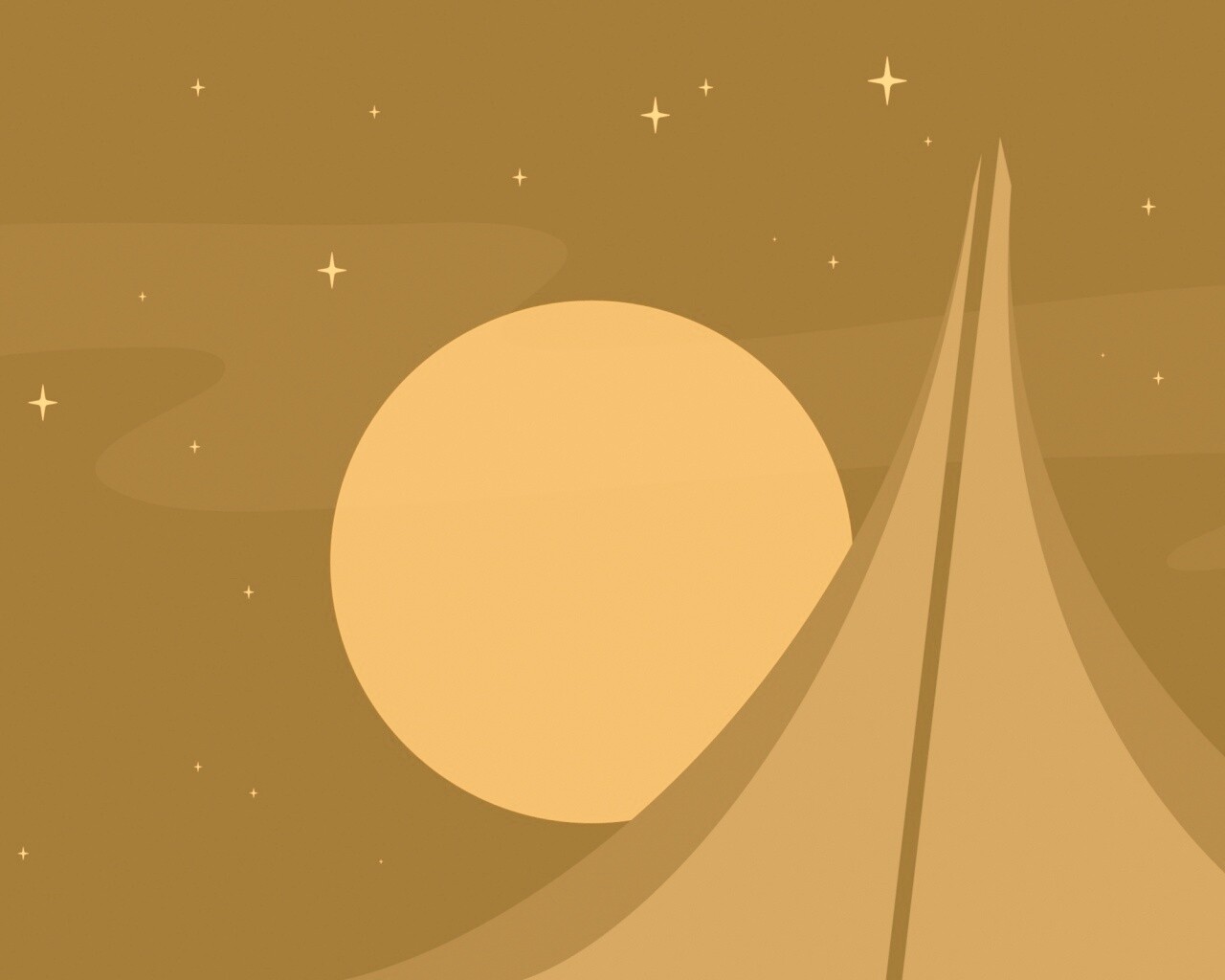 Полная луна обои