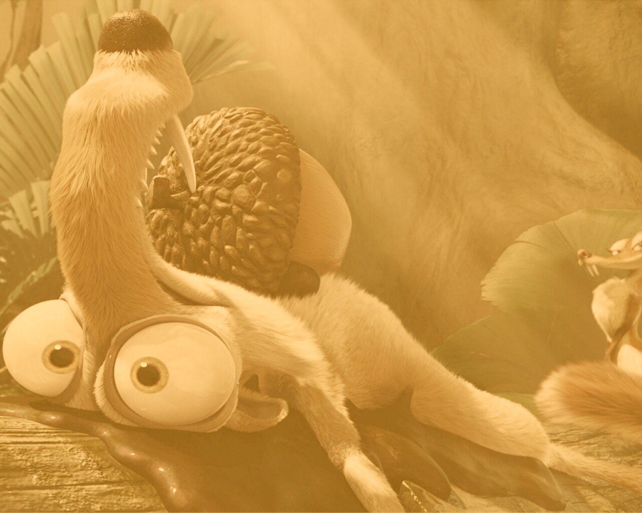 Кадр из Ледникового периода 3 обои