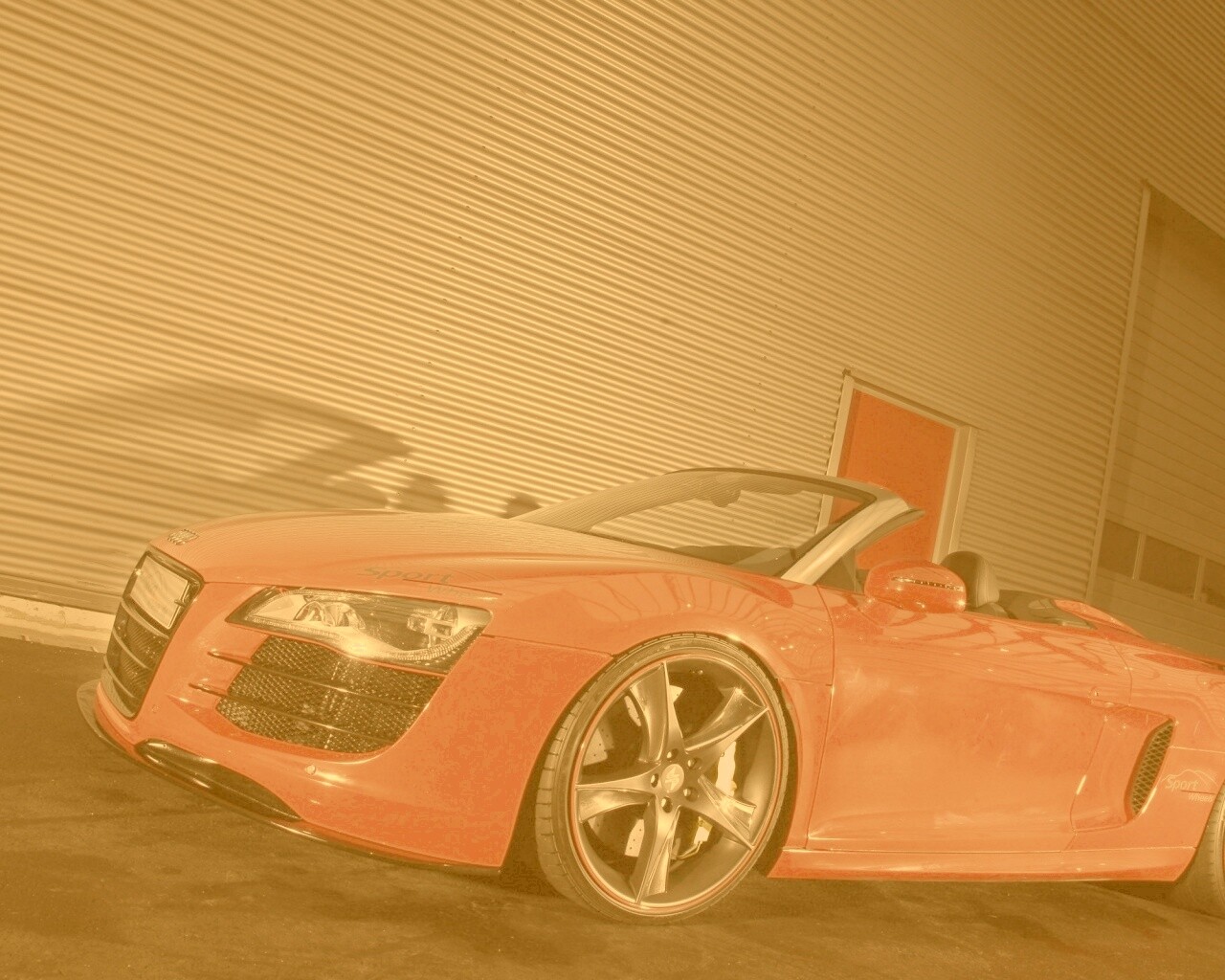 Audi R8 кабриолет обои