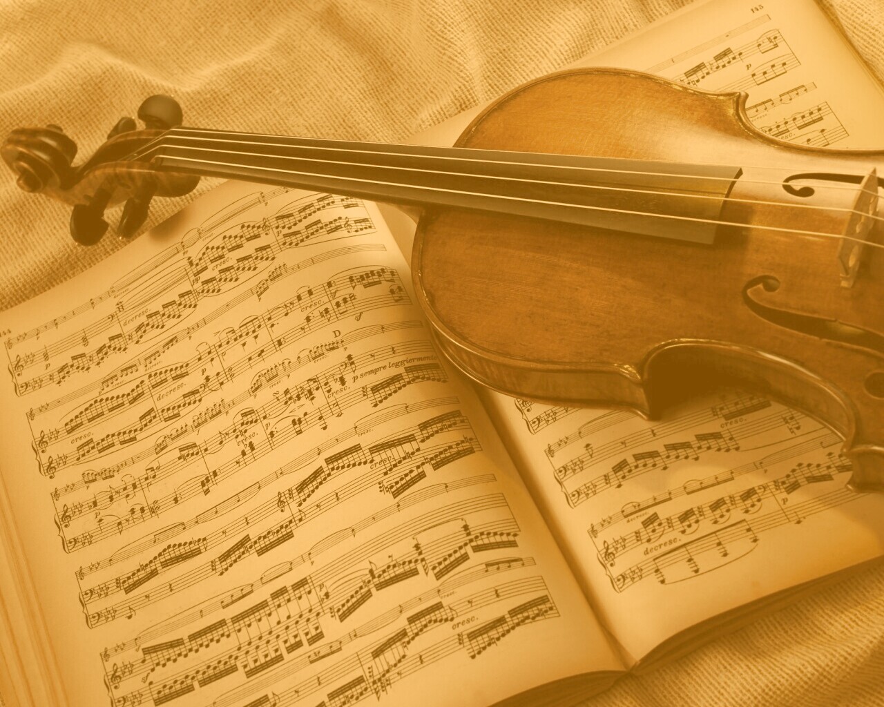 Скрипка обои