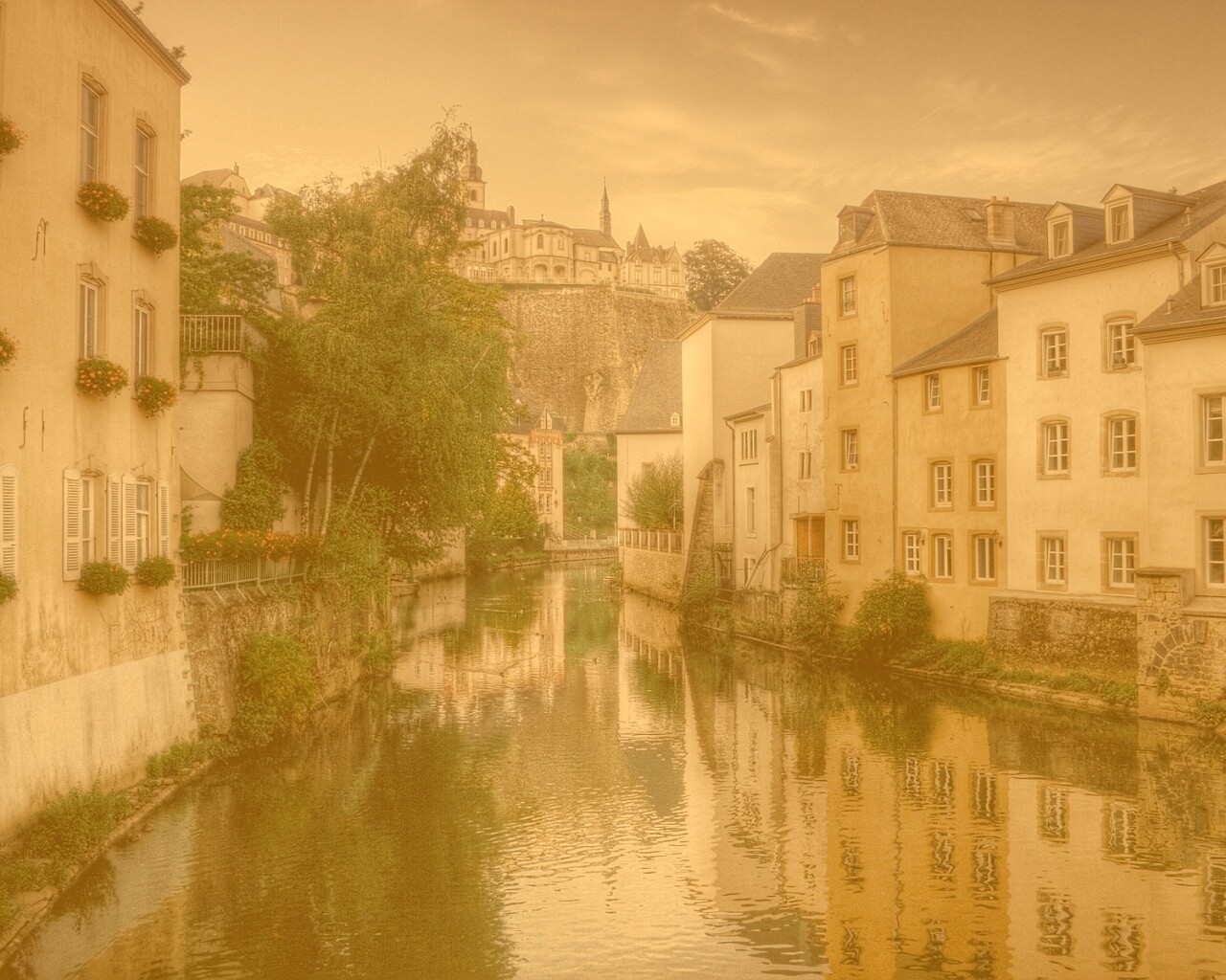 Милый венецианский канал обои