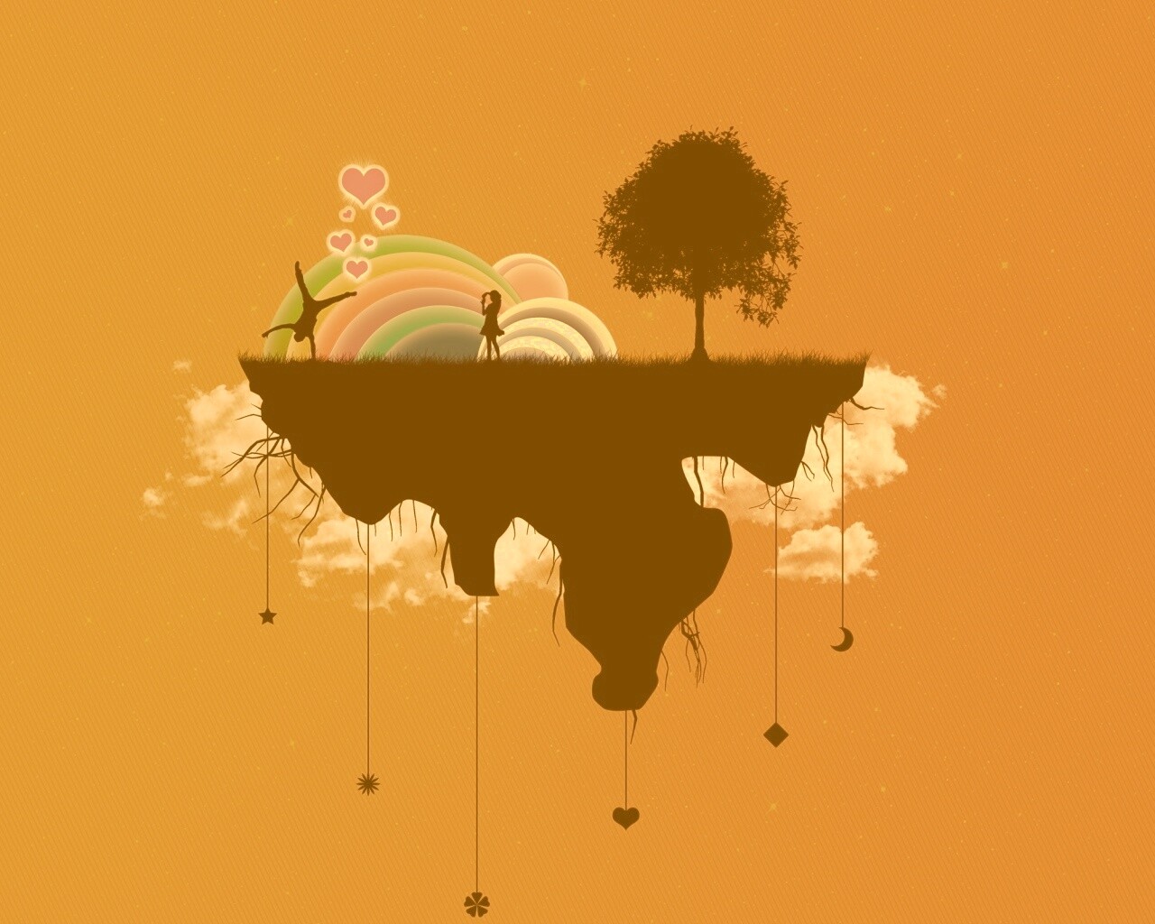 Векторный мир обои