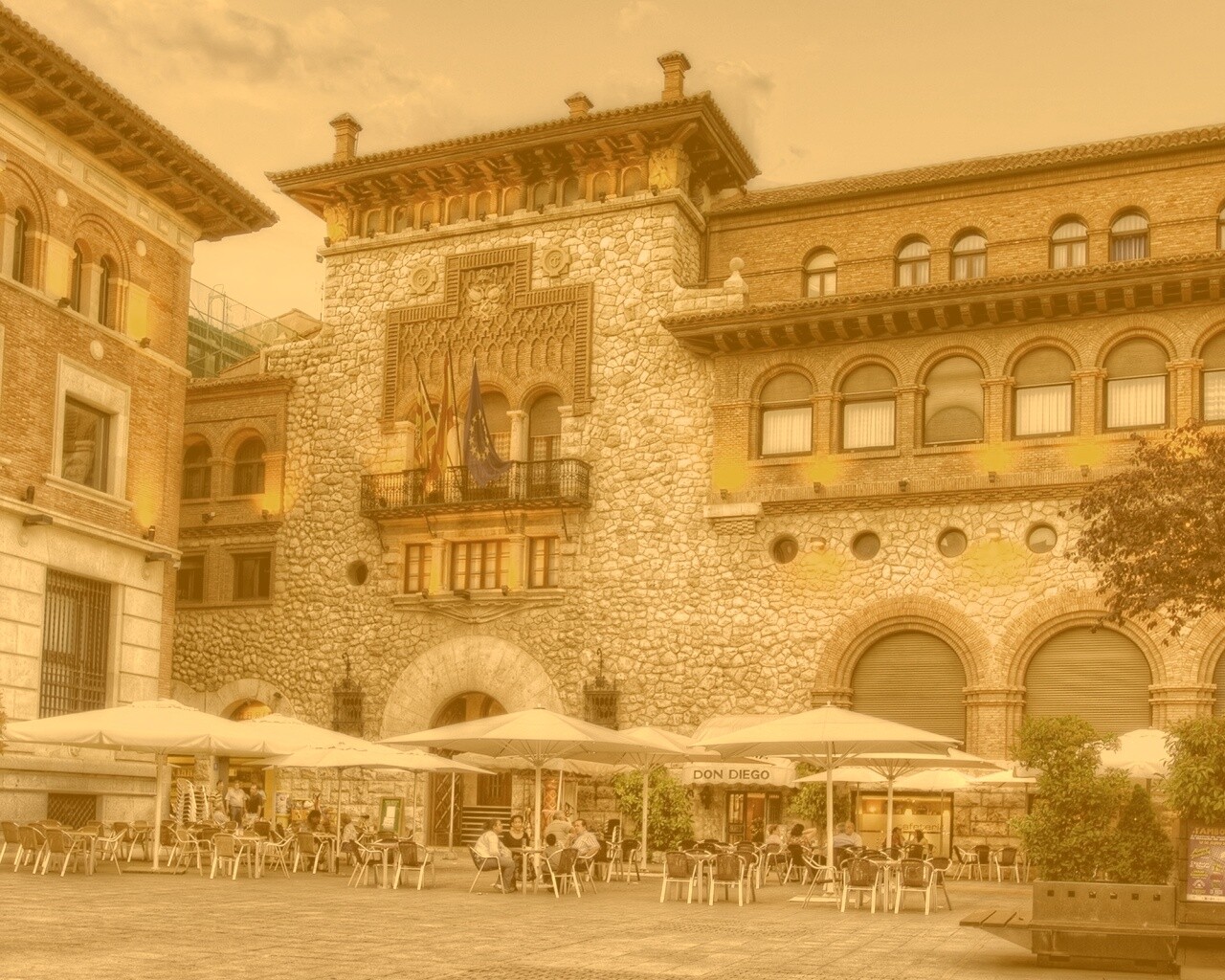 Туристская площадь обои