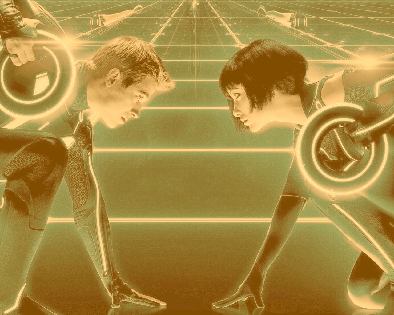 Квора и Сэм Флинн обои