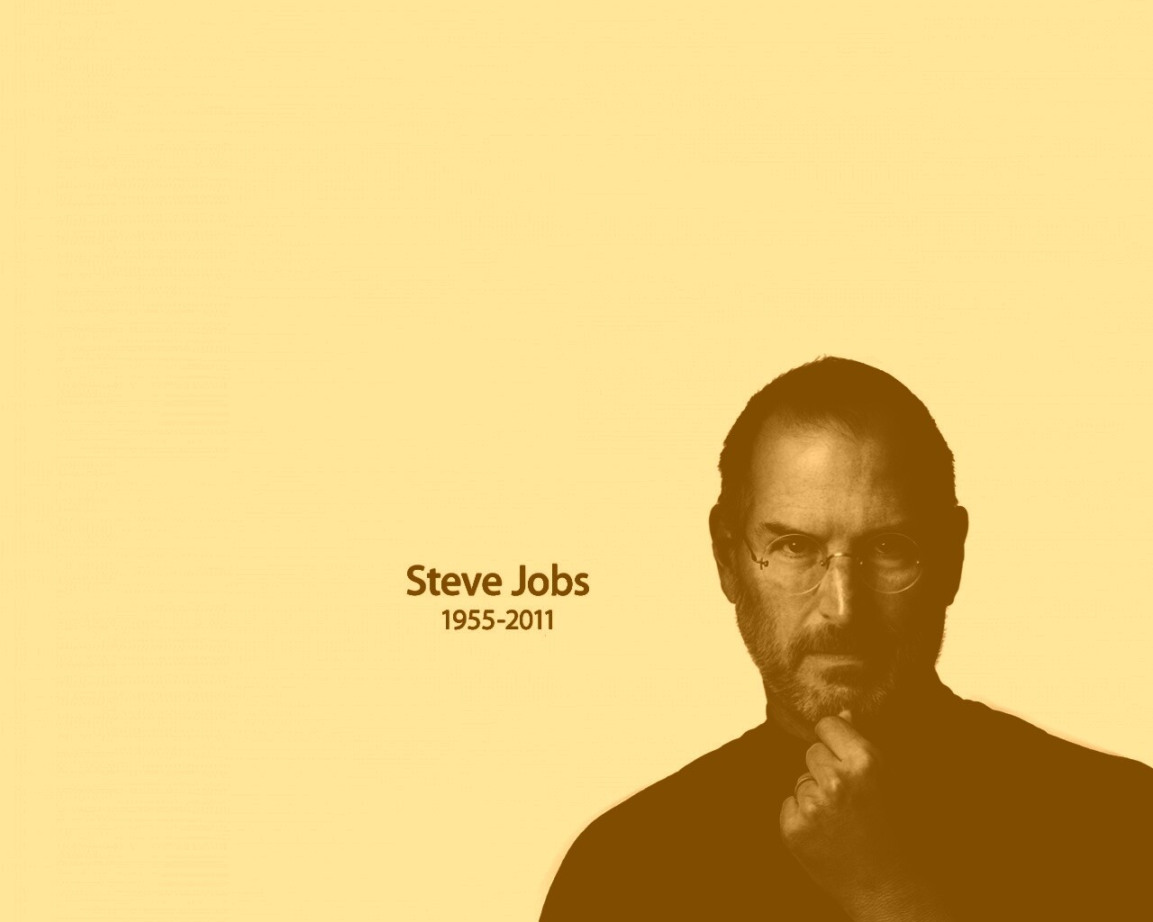 Стив Джобс умер обои