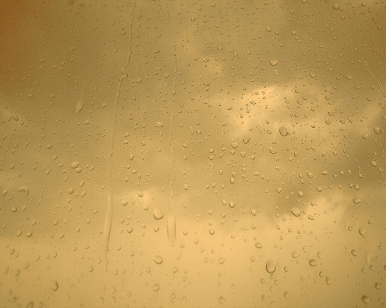 Капли на стекле обои