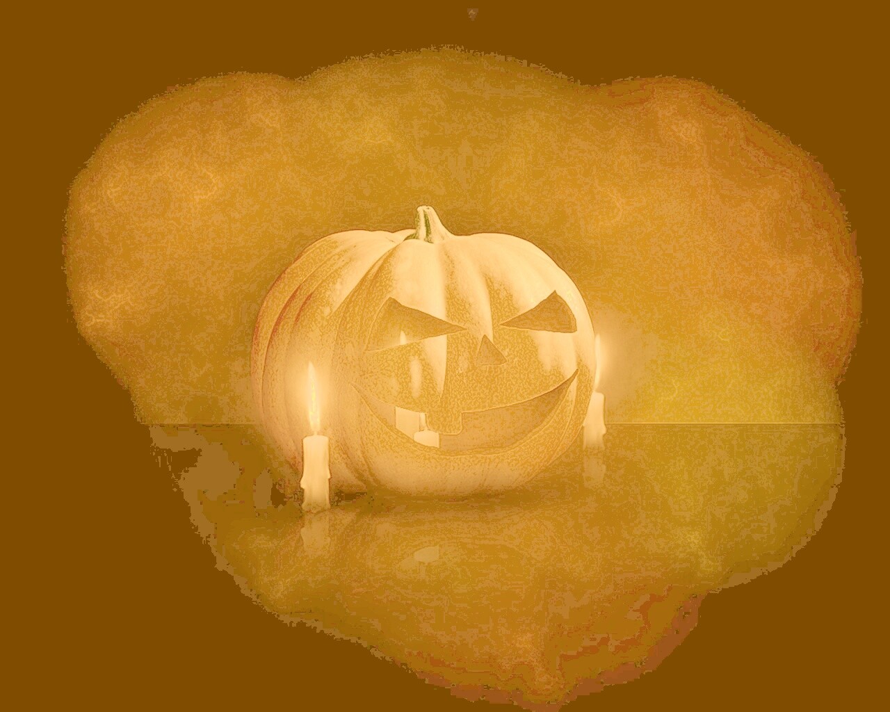 Лик Хэллоуина обои