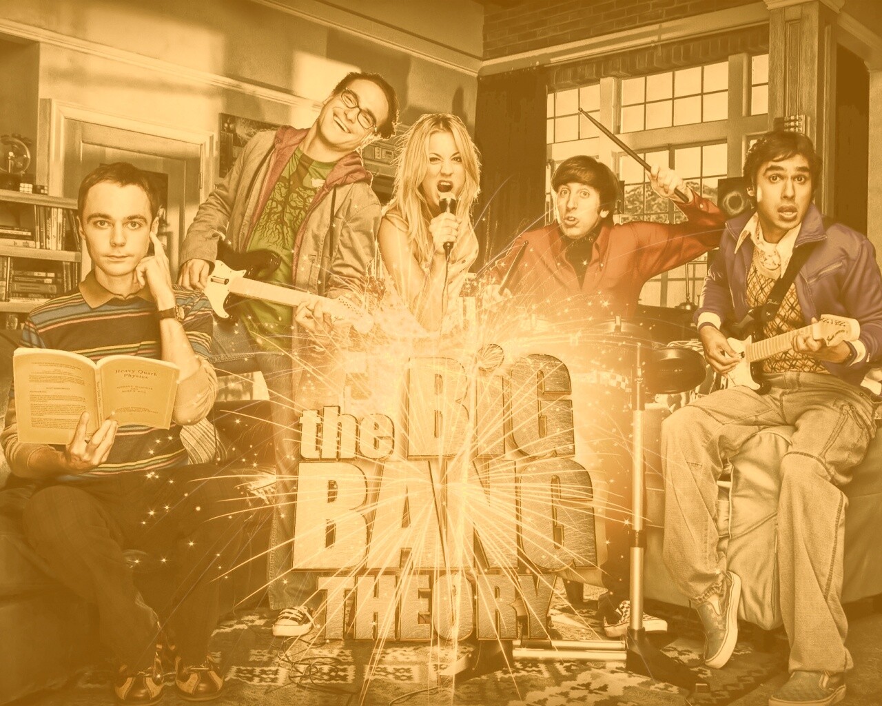 The Big Bang theory обои
