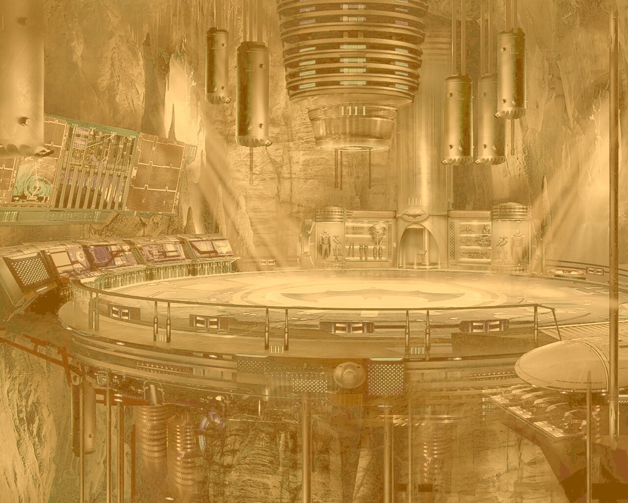 Убежище бэтмена обои