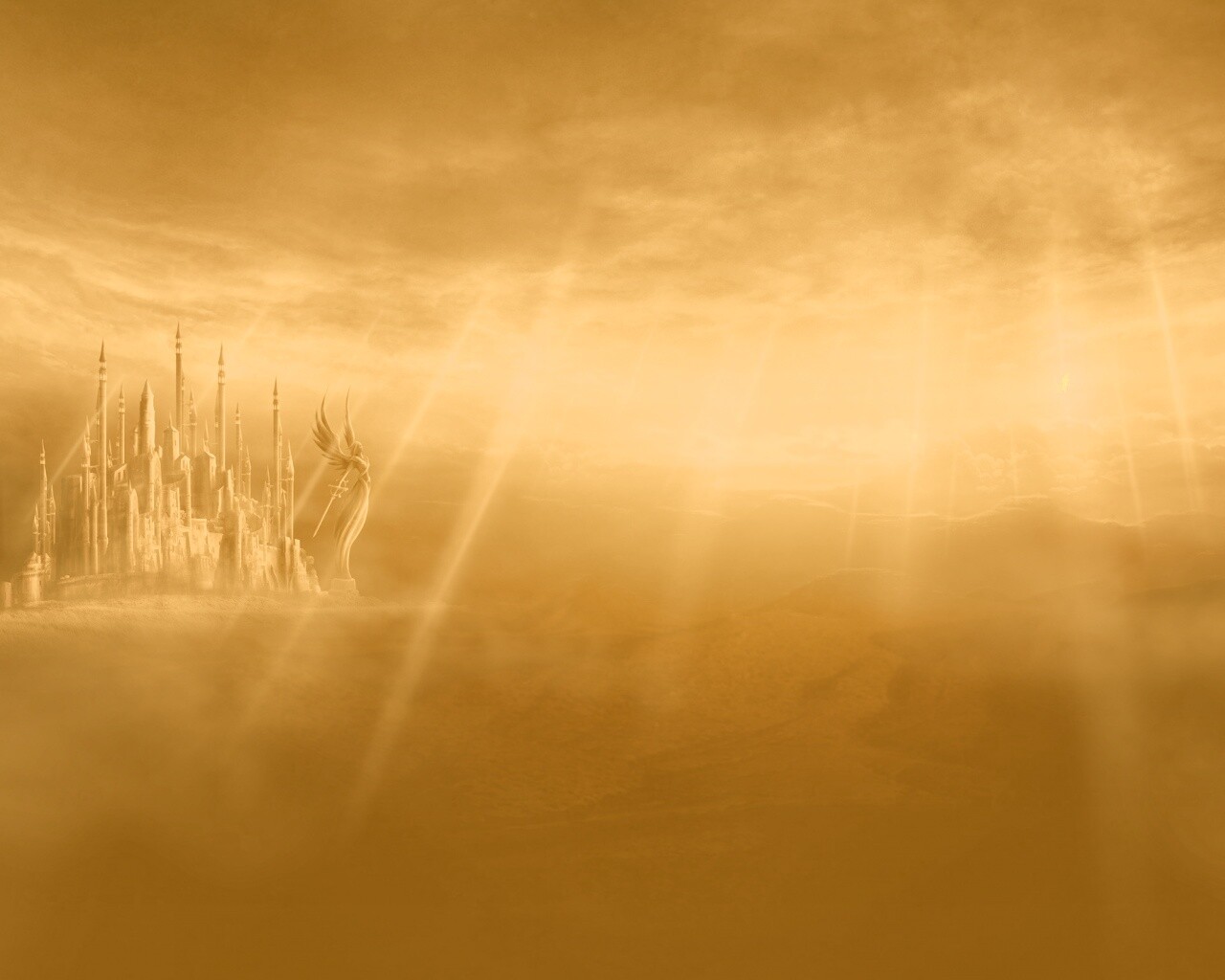 Замок из шестых Героев обои