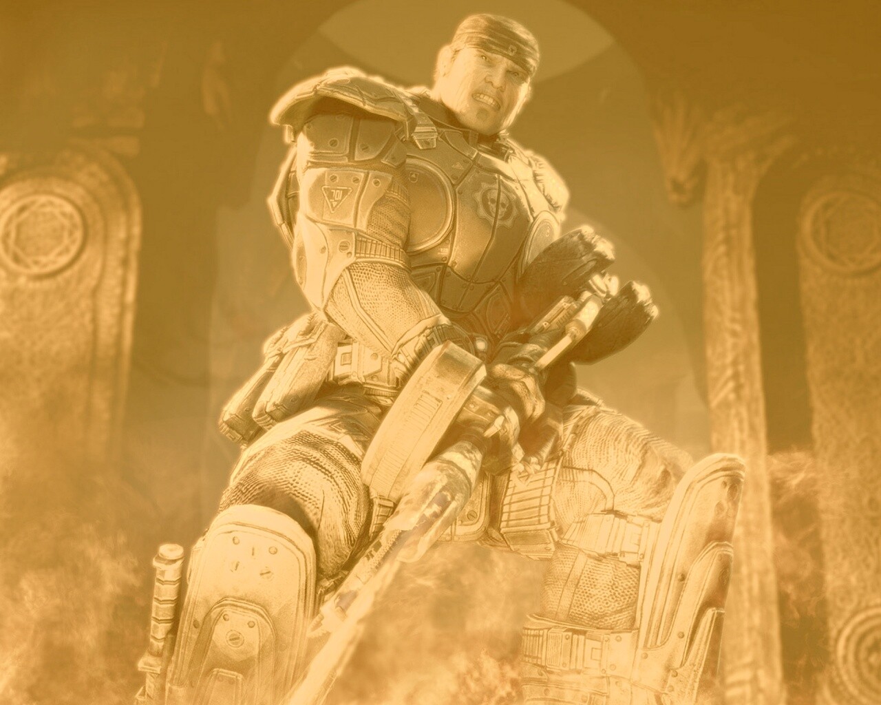 Персонаж из Gears of War обои