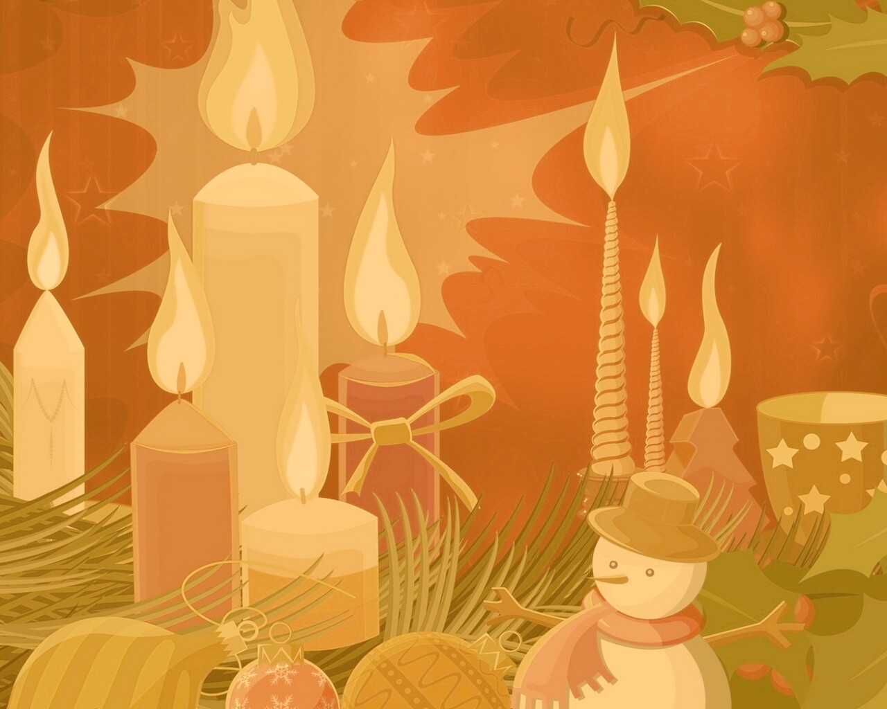 Новогодние обои