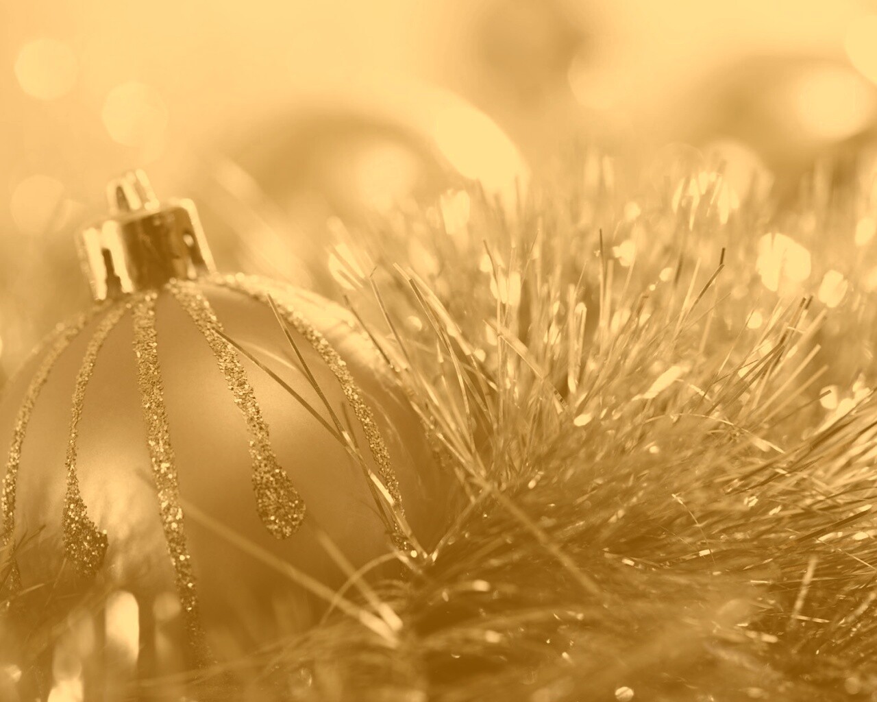 Новогонее украшение обои