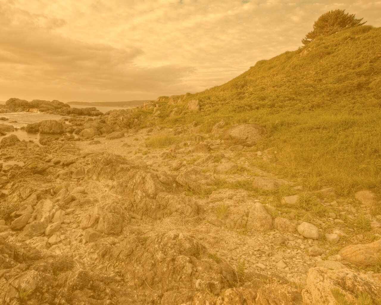 Камни, море... обои