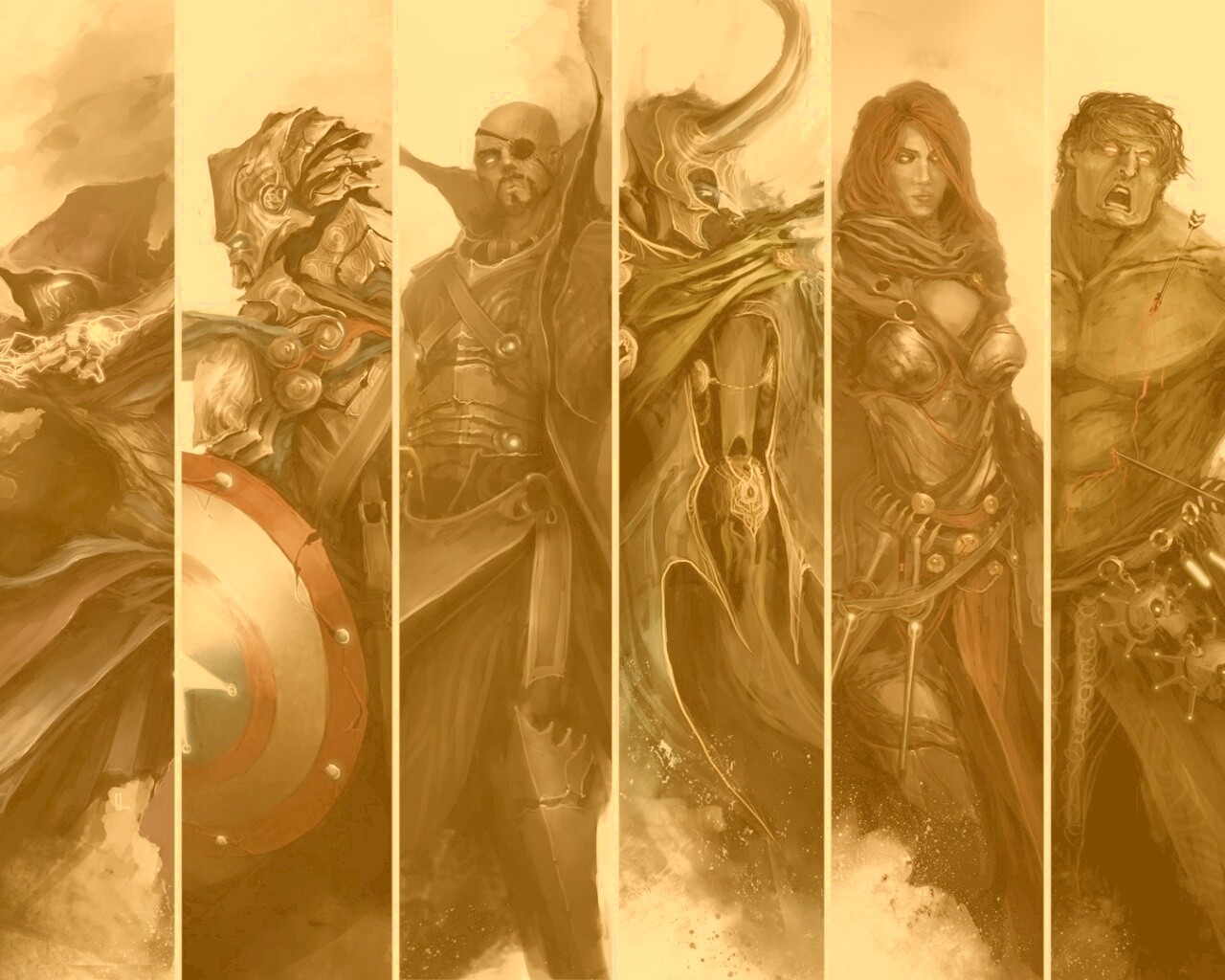 Мстители обои