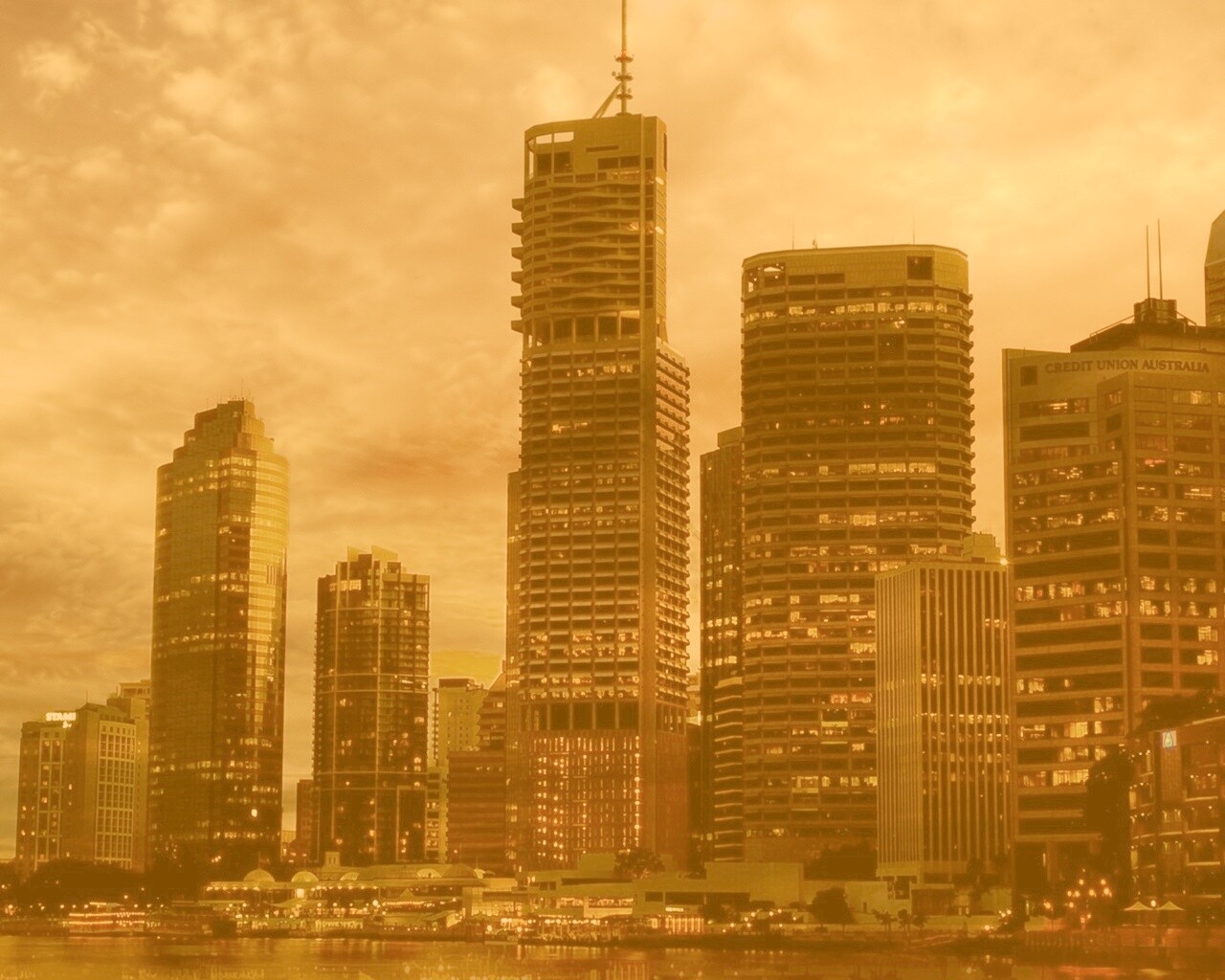 Австралийский город обои