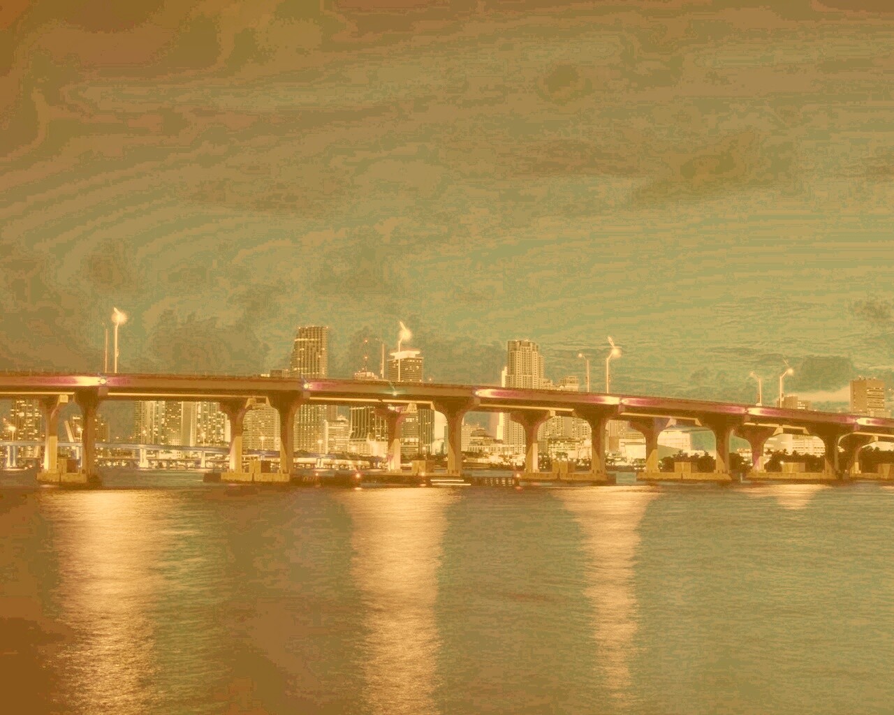 Подсветка обои