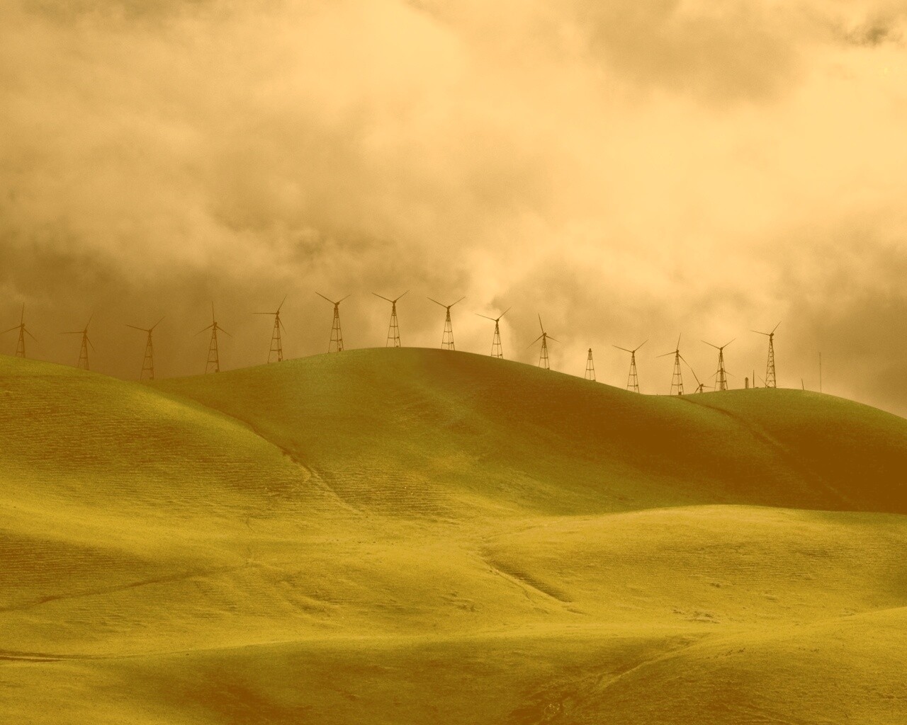 Время ветряков обои