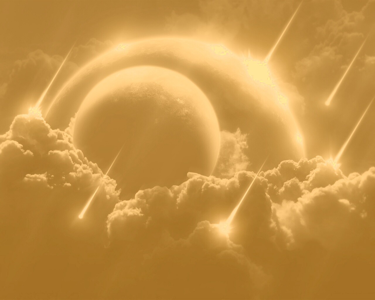 Астероидная атака обои