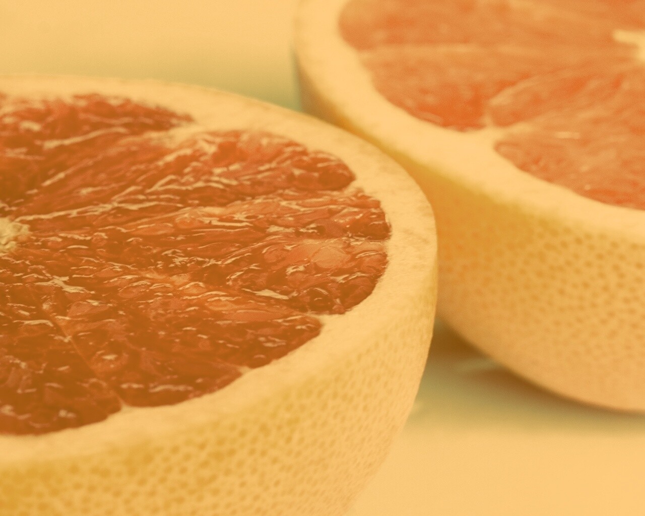 Грейпфрут в разрезе обои