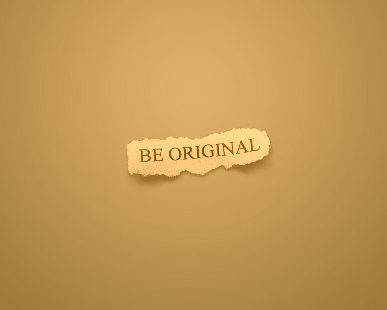 Будь оригинален обои