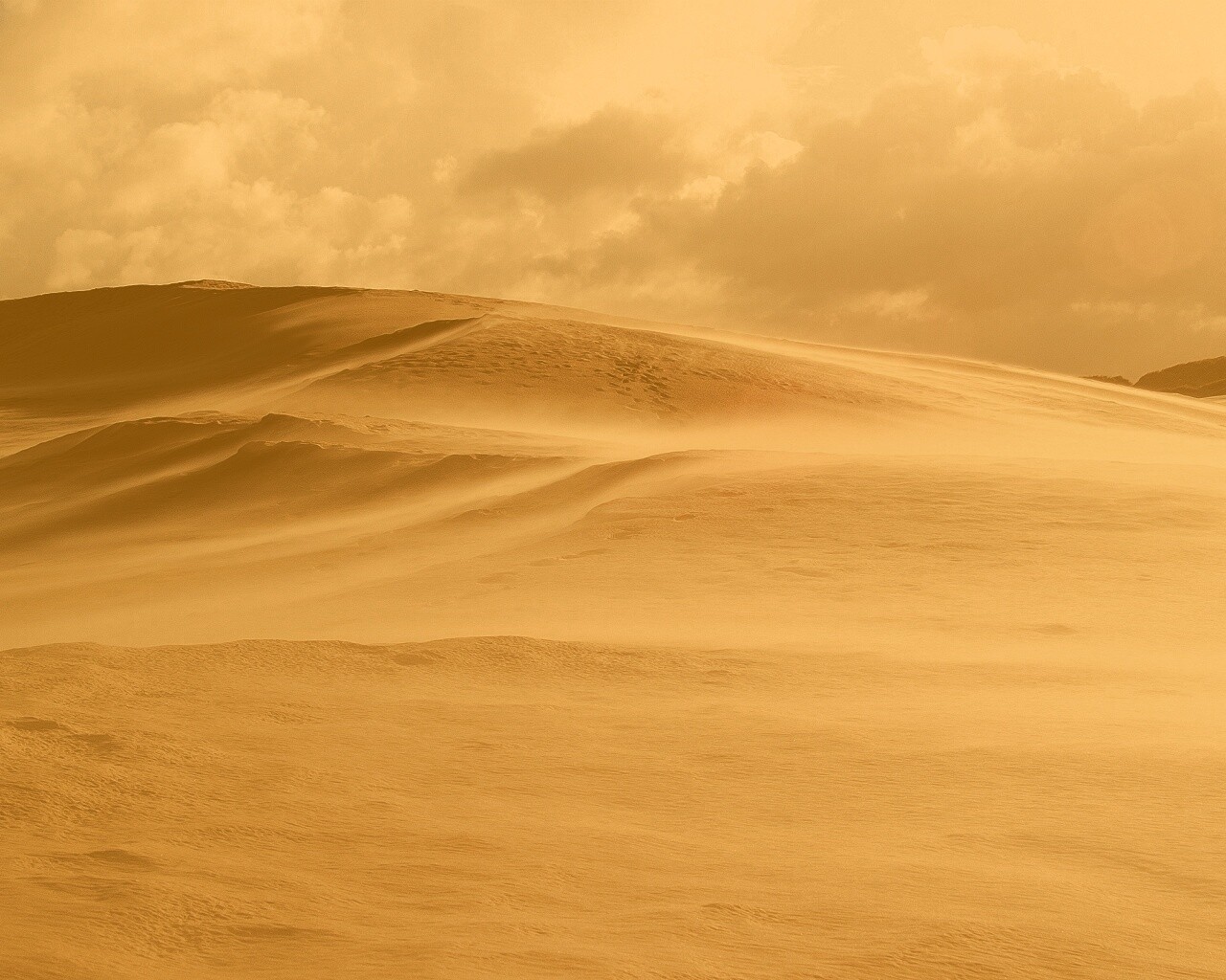 Далекая пустыня обои