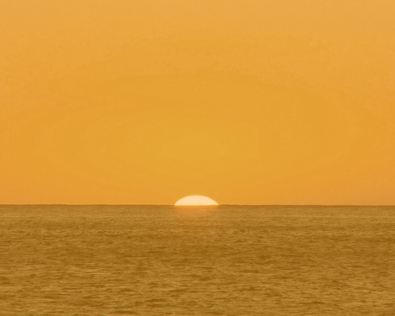 Идеальный закат обои