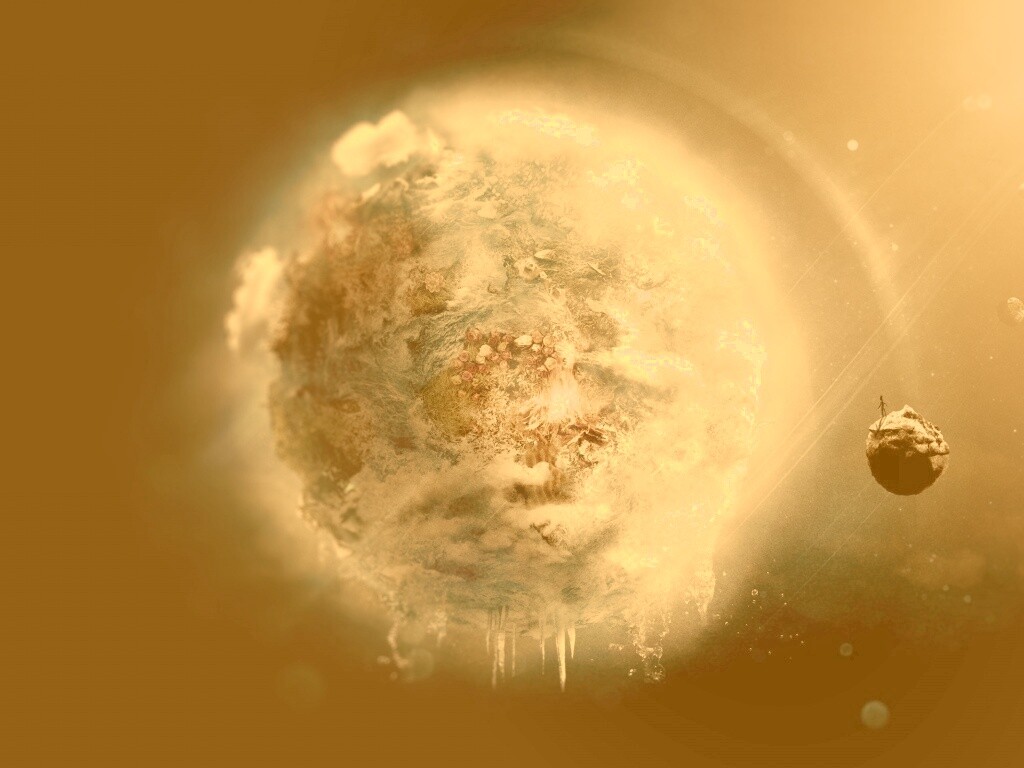 Обледеневшая земля обои