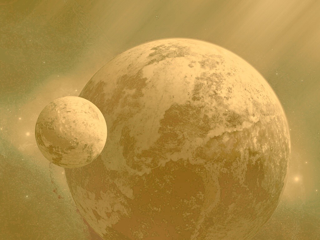 Холодная планета обои