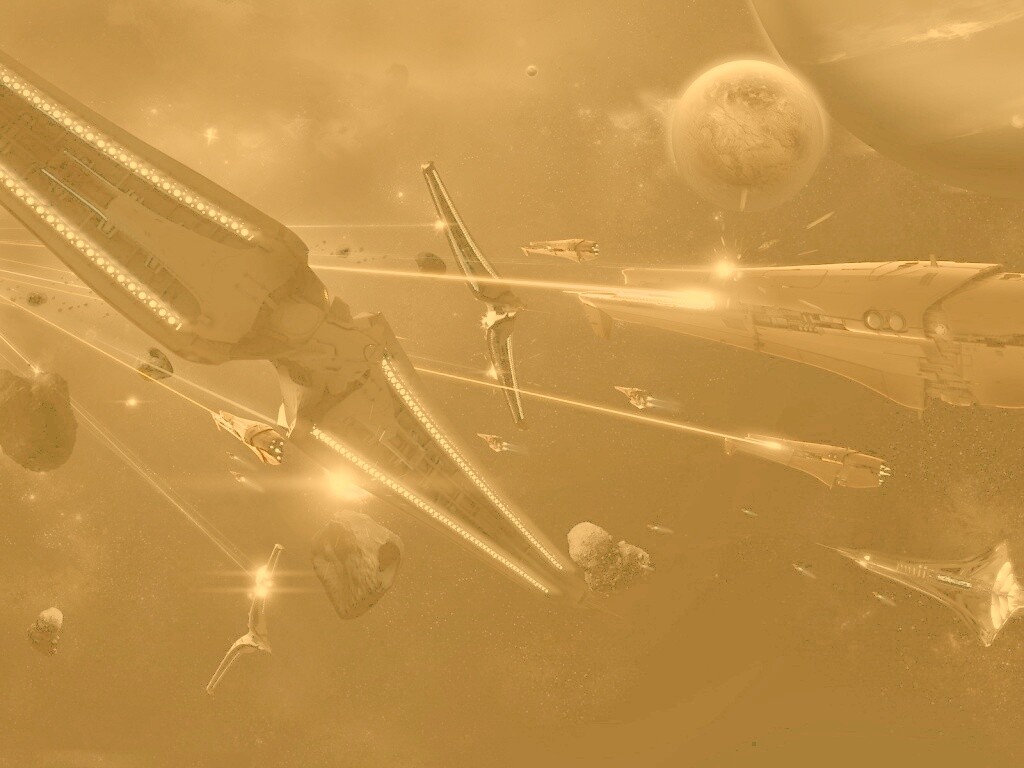 Космическая баталия обои