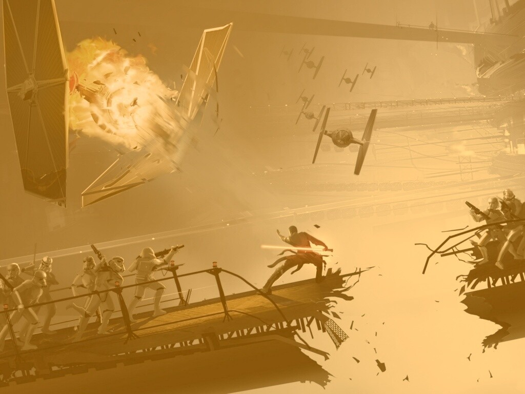 Из игры Star Wars Force Unleashed обои