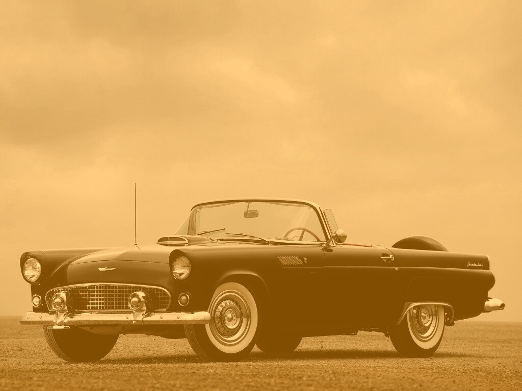 Черный Ford Tanderberg обои