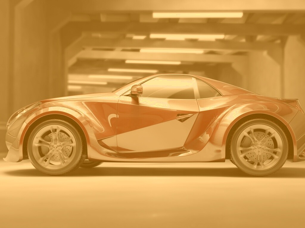 Красный концепт обои