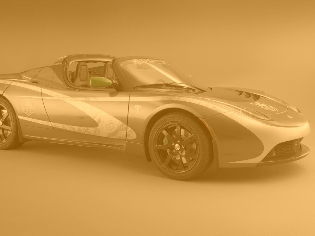 Tag Heuer Tesla Roadster обои
