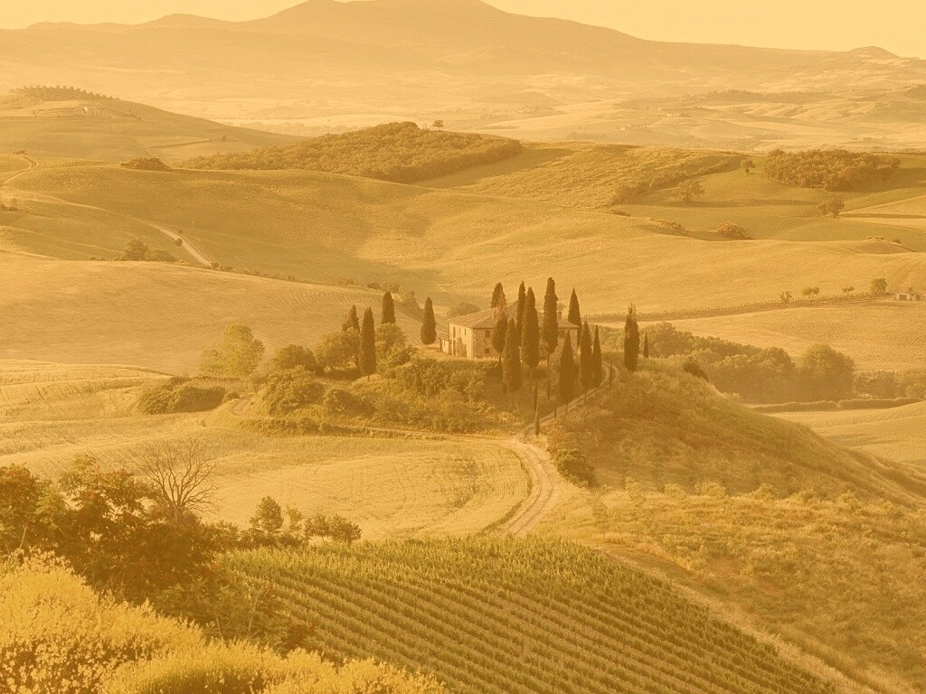 Поместье в Италии обои