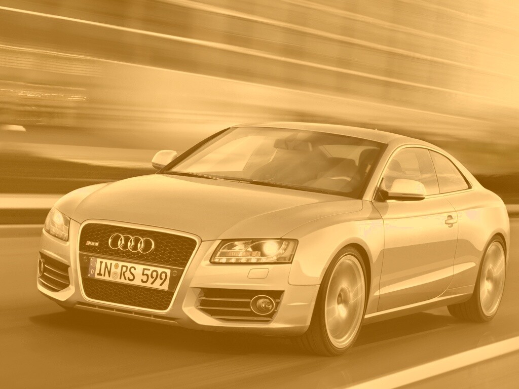 Ауди на скорости обои