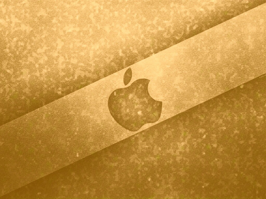 Камуфляжный логотип Эпл обои