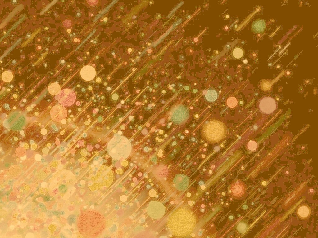 Полёт разноцветных кругов обои