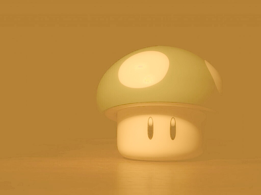Гриб из игры марио обои