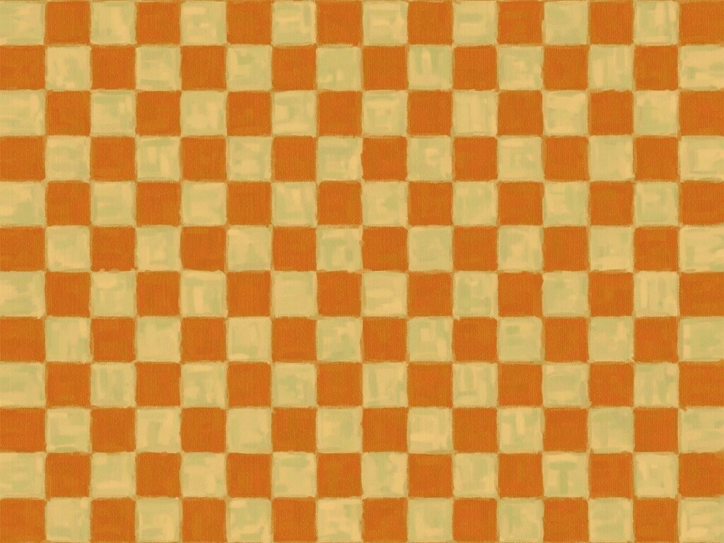 Рисованные красно-голубые клетки обои