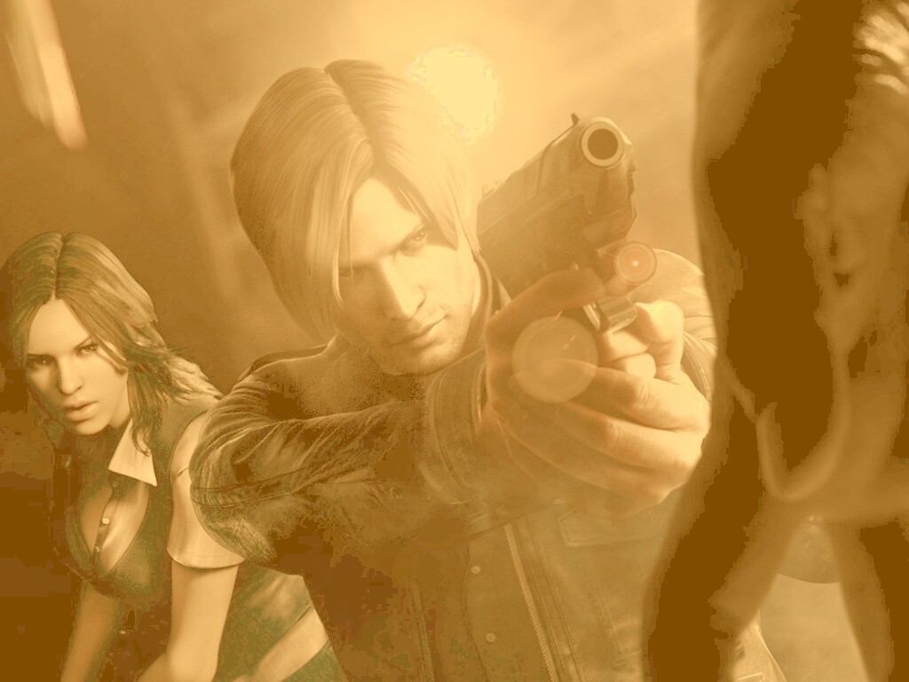 Протагонисты Resident Evil обои