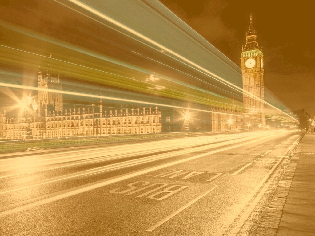 Ночной лондон обои