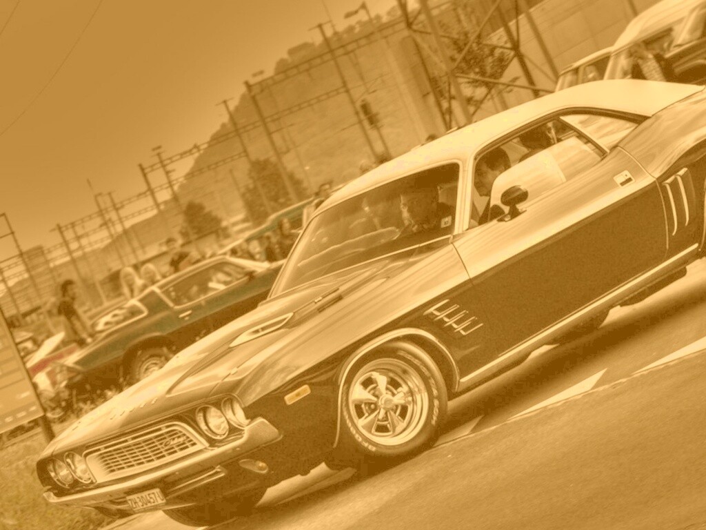 Мускулкар в стиле Mopar обои