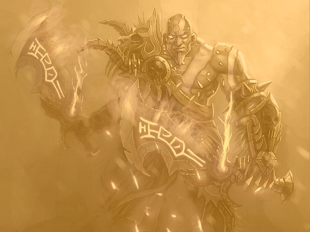 Андед с топорами обои