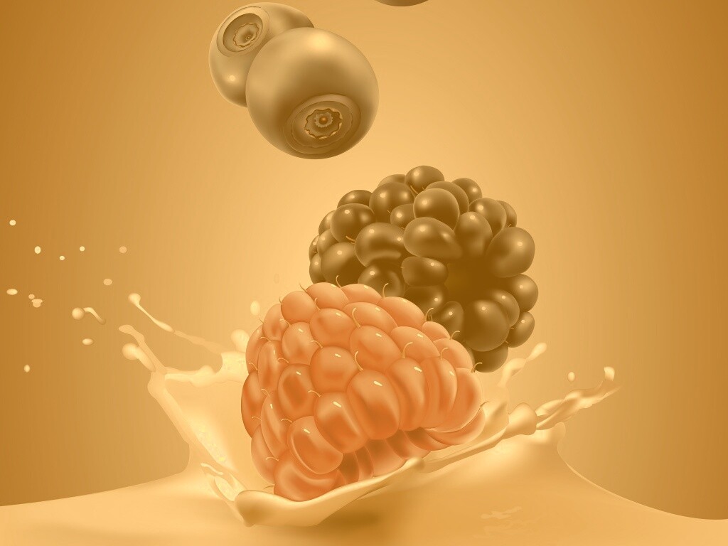 Векторные ягоды обои