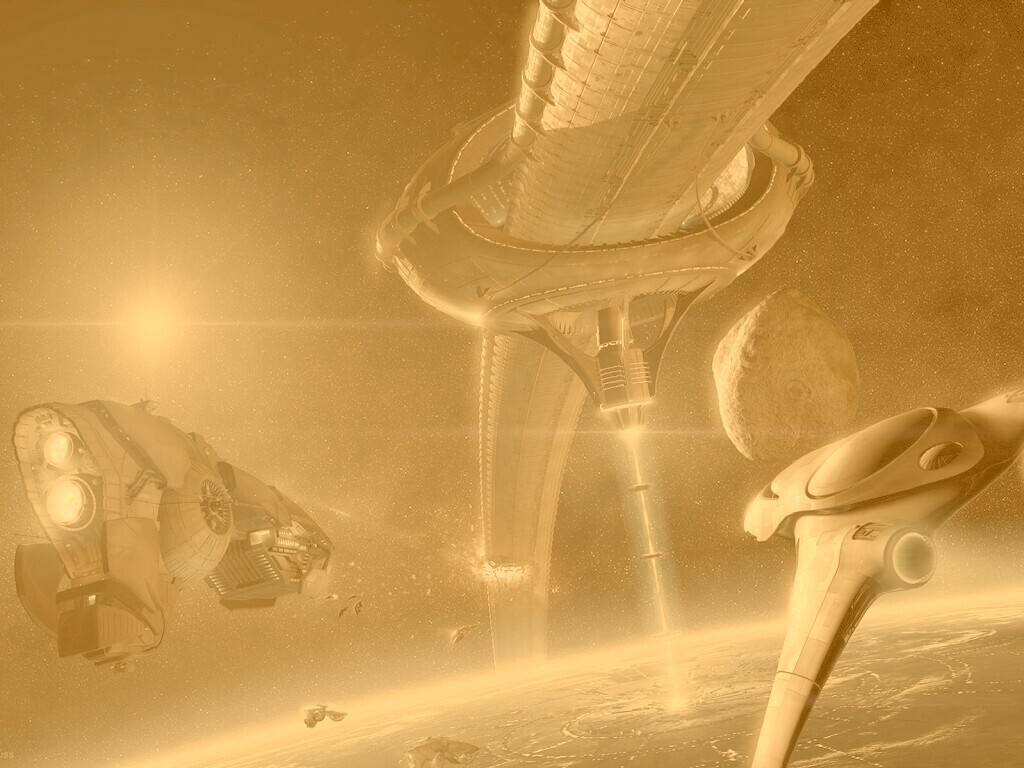 На орбите обои