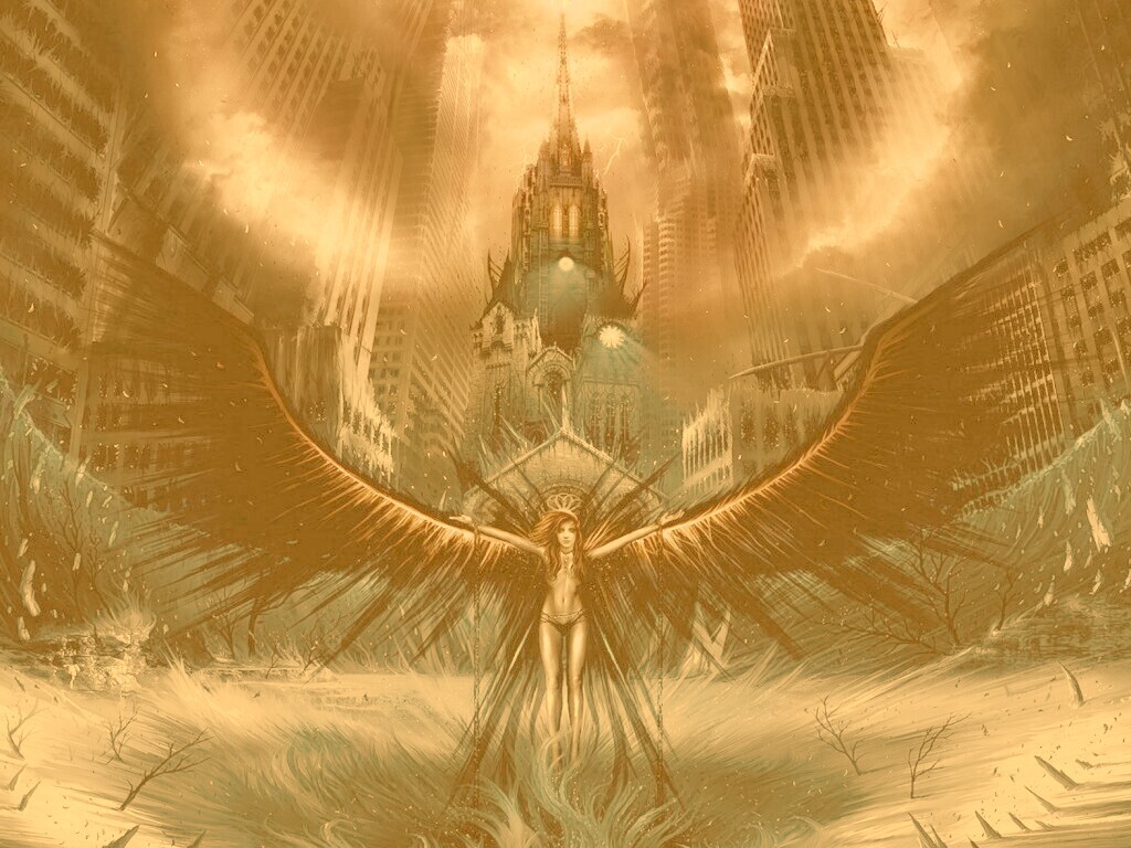 Тёмный ангел обои