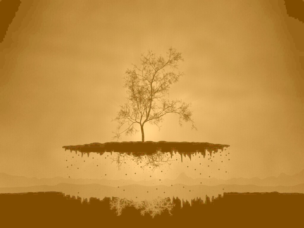 Когда деревья летают обои