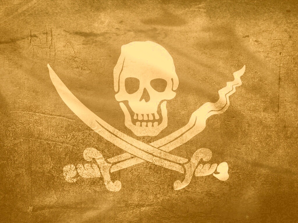 Пиратский флаг обои