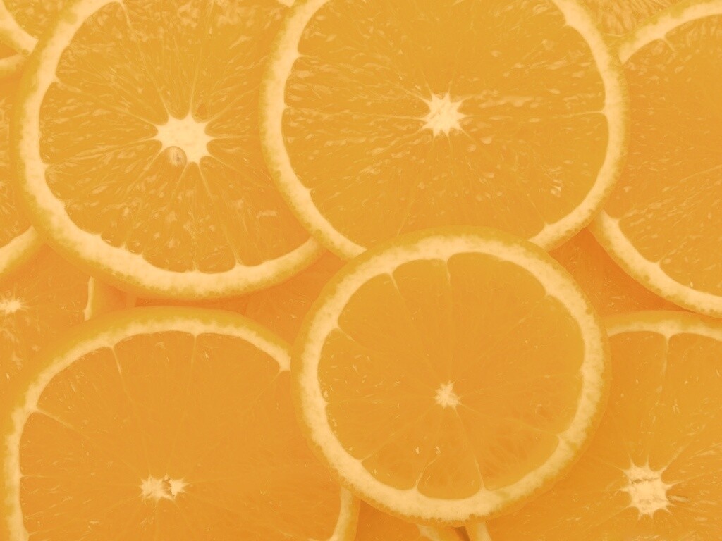 Апельсиновые дольки обои